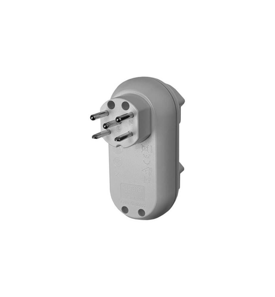 STEFFEN - Mehrfachstecker Strong 2x T15, Weiss