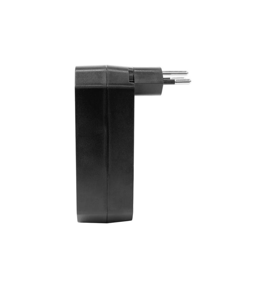 STEFFEN - Connecteur multiple 3 x T13, pivotant 320°, noir