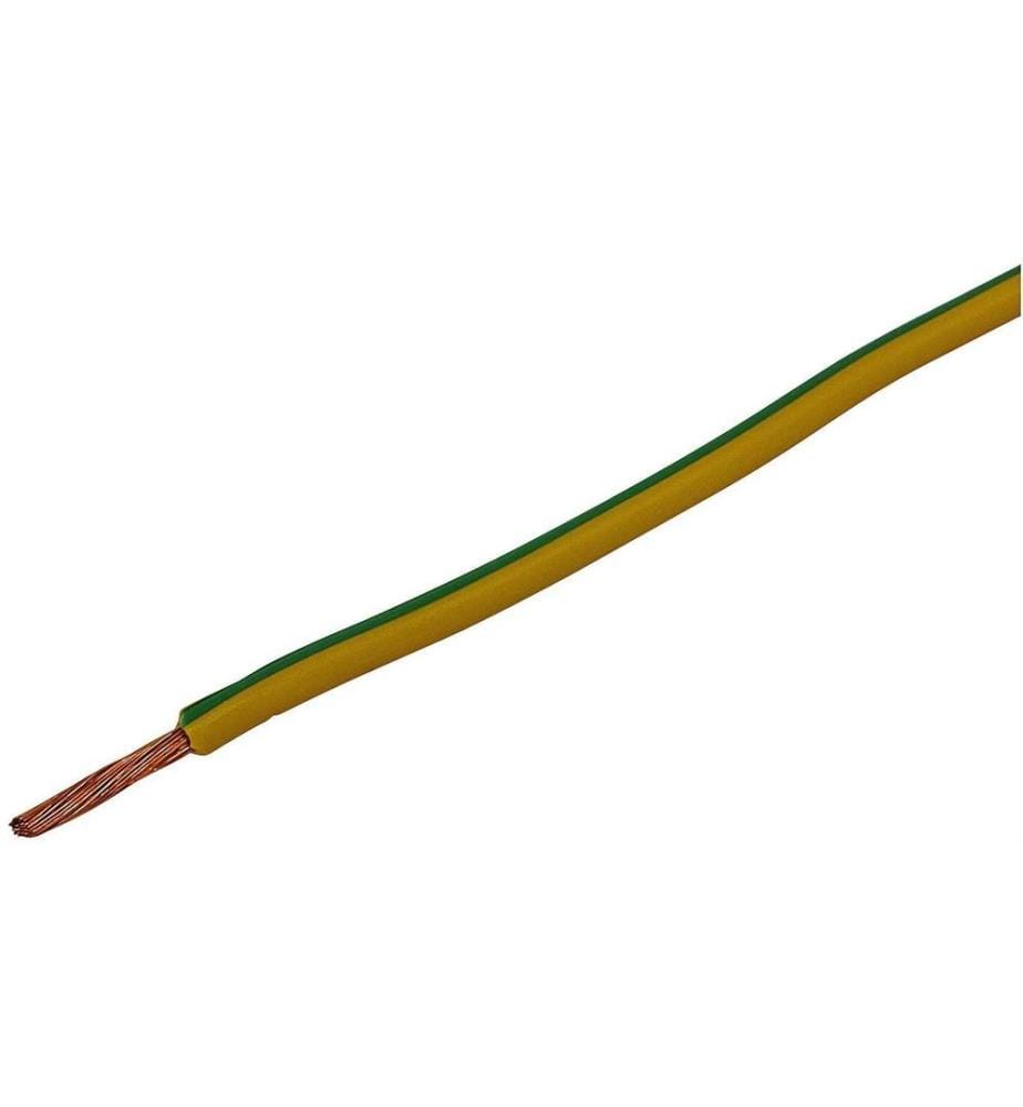 STEFFEN - Toron en T 2.5 mm², 100 m Jaune vert