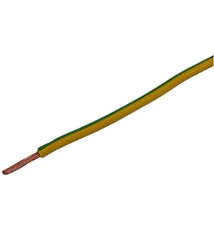 STEFFEN - Toron en T 2.5 mm², 100 m Jaune vert