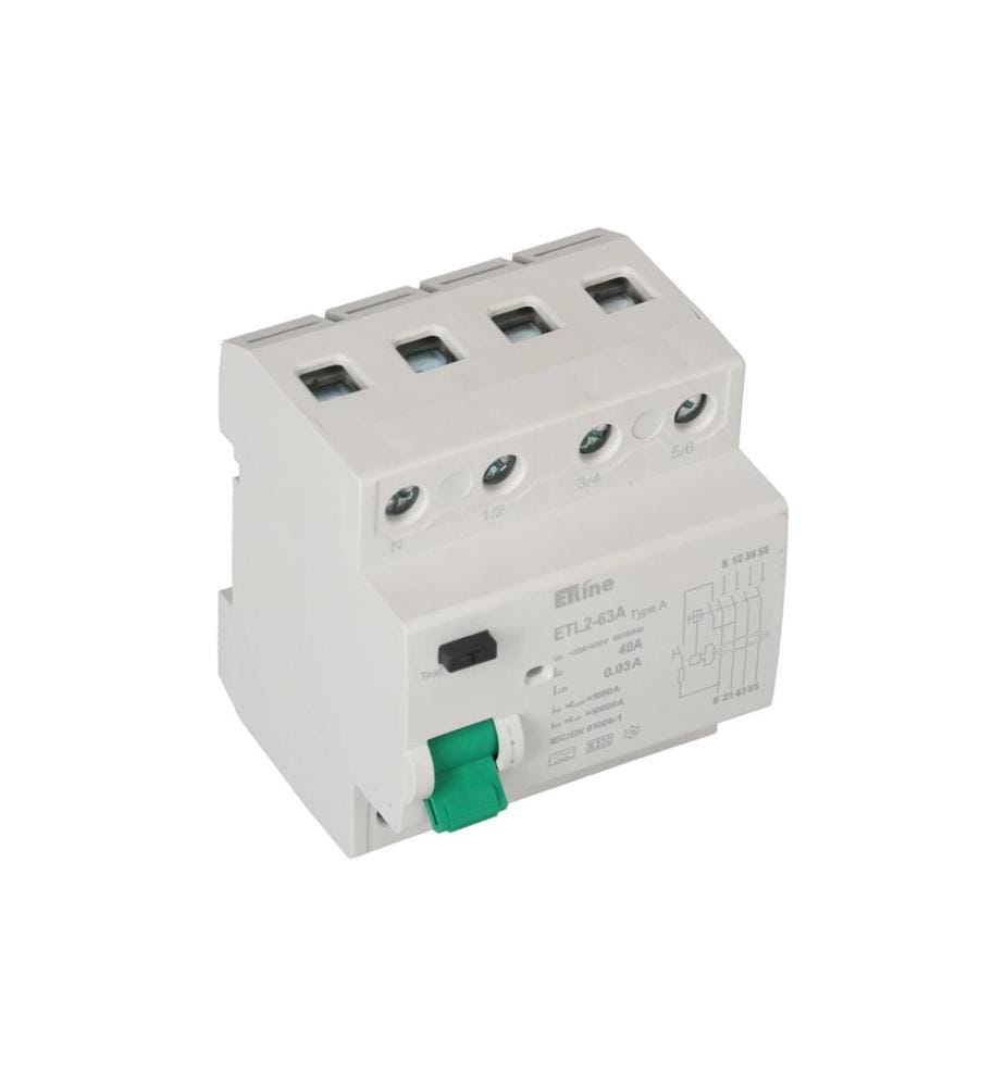 Max Hauri Build - FI Schalter 3P+N 40 A