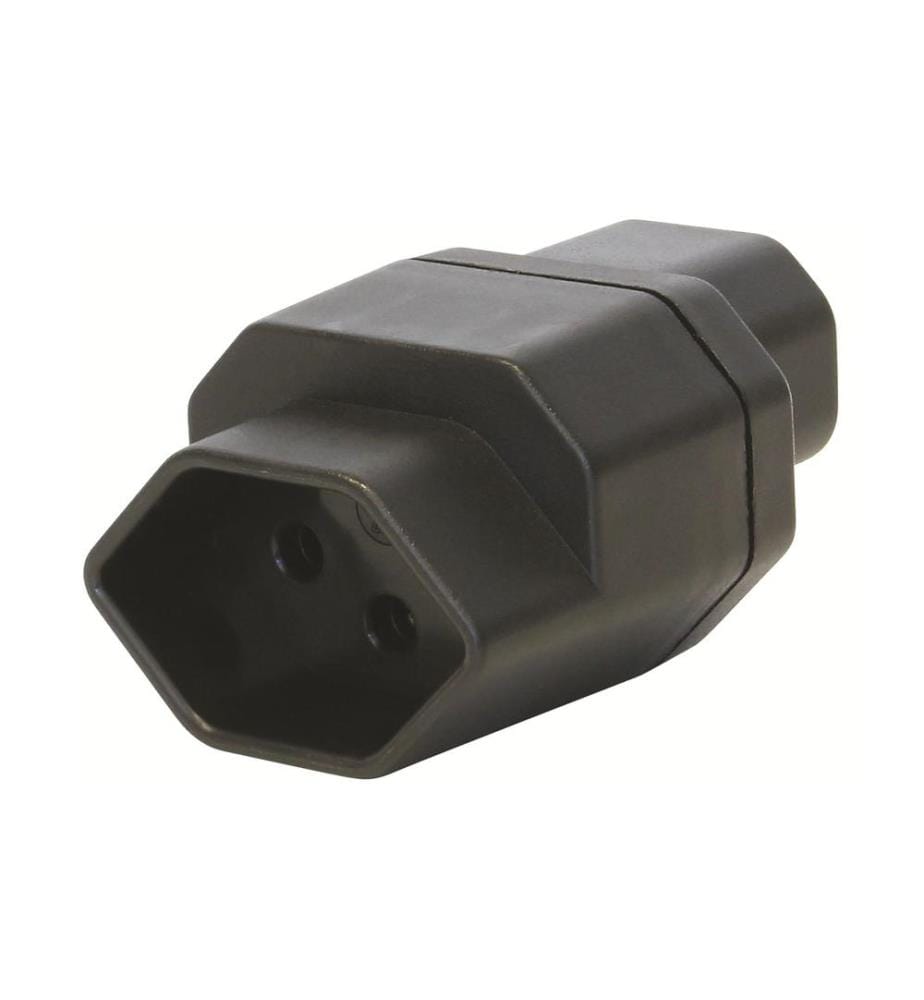 STEFFEN - Adapterstecker C14 - T13 Schwarz