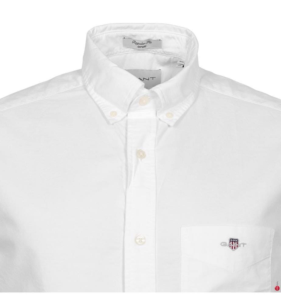 Oxford Classic Fit Hemd - Weiss