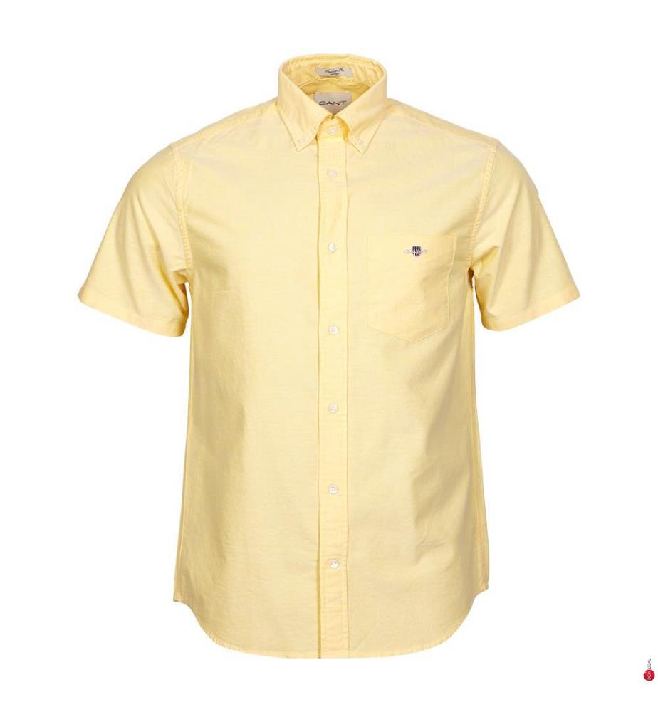 Oxford-Hemd Classic Fit - Banana Yellow