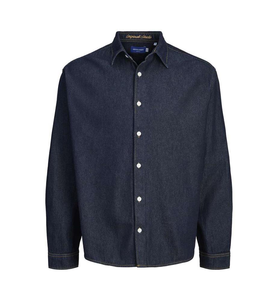 Chemise en denim - Dark-Blue-Denim
