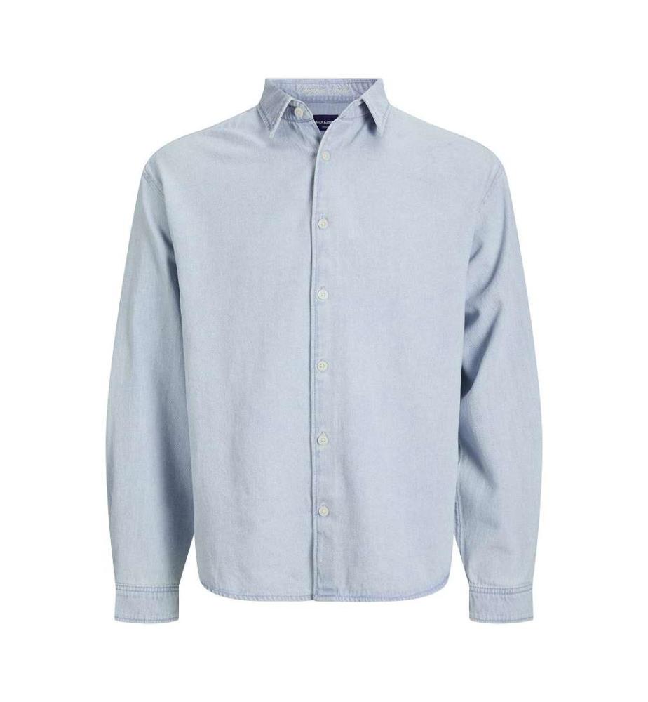 Denim-Hemd - Light-Blue-Denim