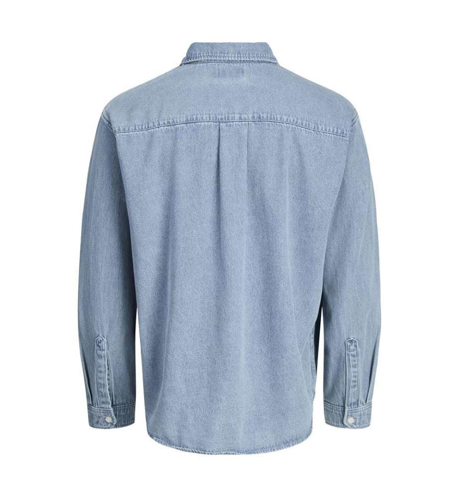 Denim-Hemd - Medium-Blue-Denim