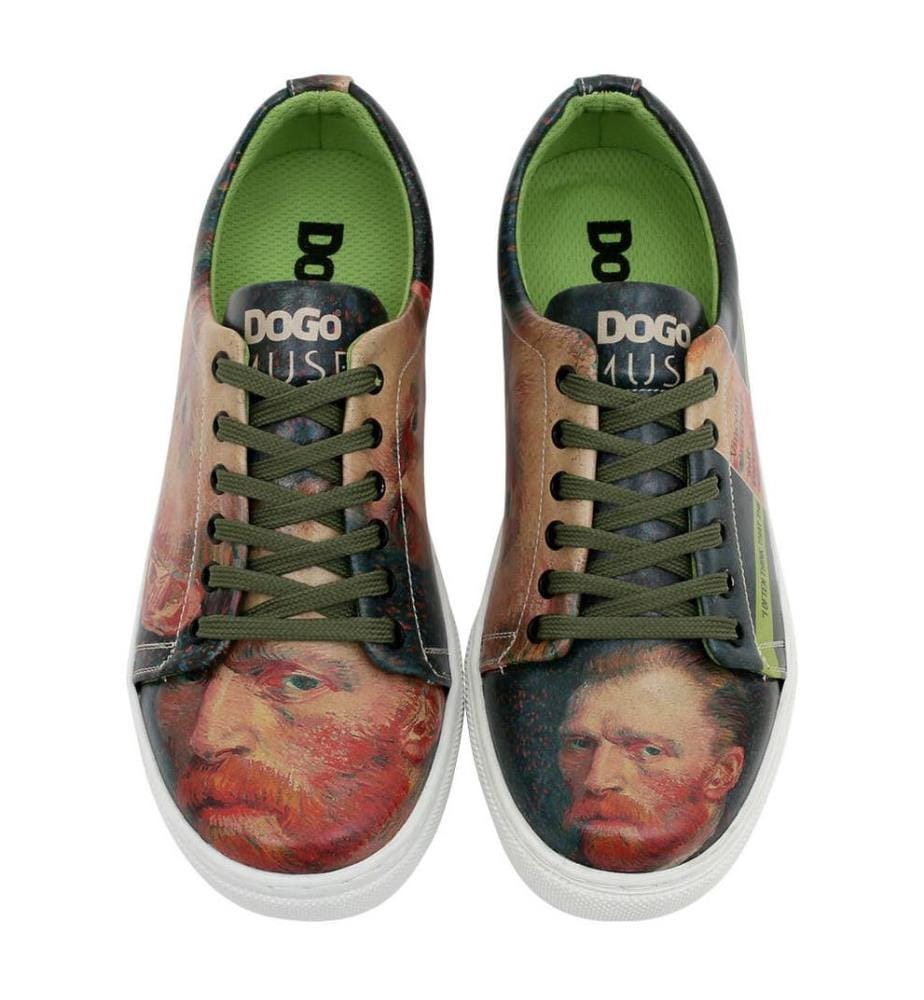 Vincent van Gogh Self Portrait Sneakers - Mehrfarbig