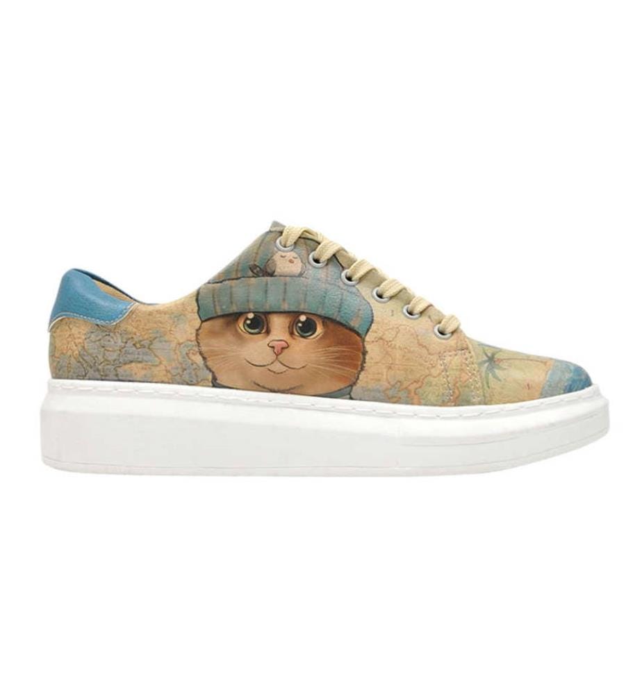 Baskets Ready to Sail - Beige et Bleu
