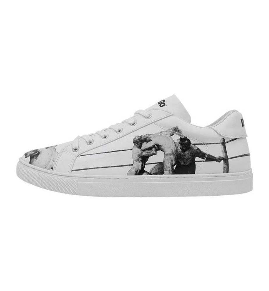 Baskets en cuir végétal Champion - Blanc