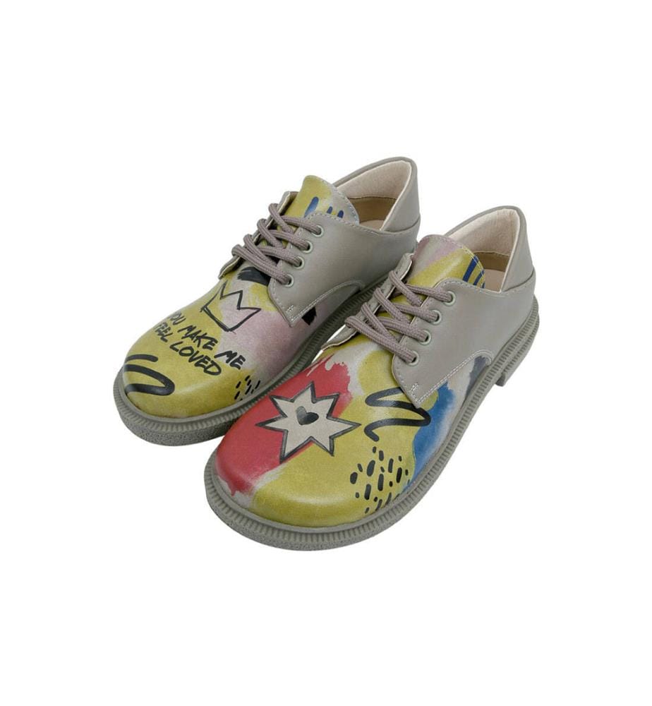Chaussures Décontractées en cuir Végétal - La création du design de collage