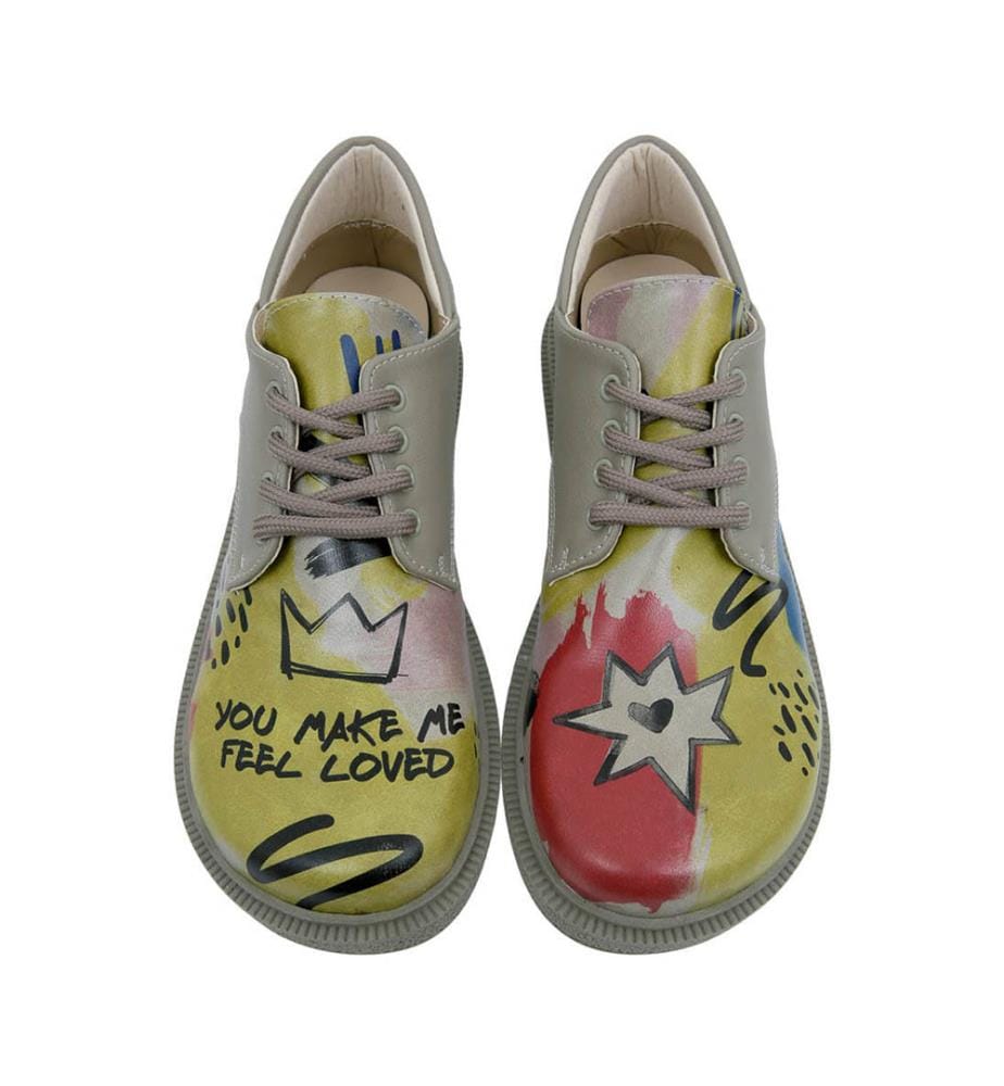 Chaussures Décontractées en cuir Végétal - La création du design de collage