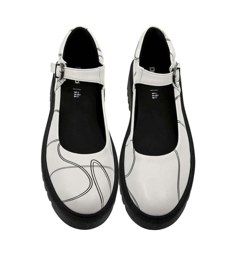 Mocassins en cuir végétal gris - Wavy Path
