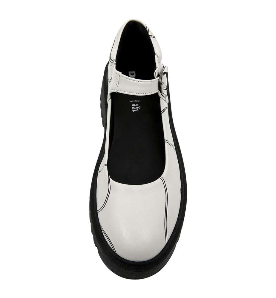 Mocassins en cuir végétal gris - Wavy Path