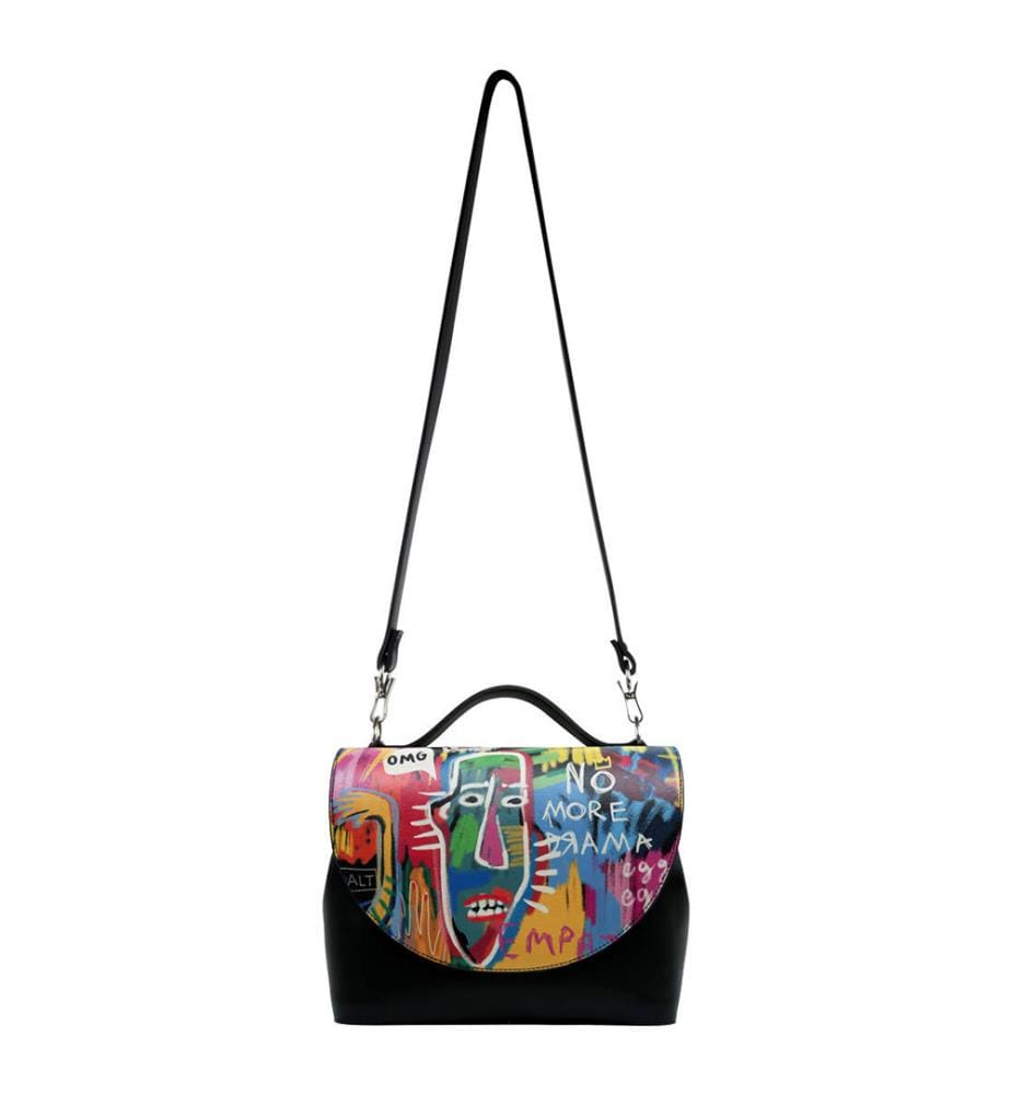 Handtasche No More Drama Motiv - Multicolor