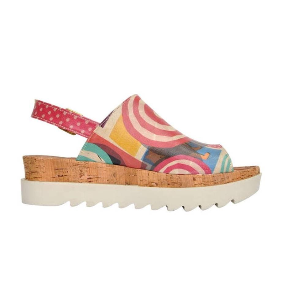 Keilsandalen Gigi Sun Days - Multicolor