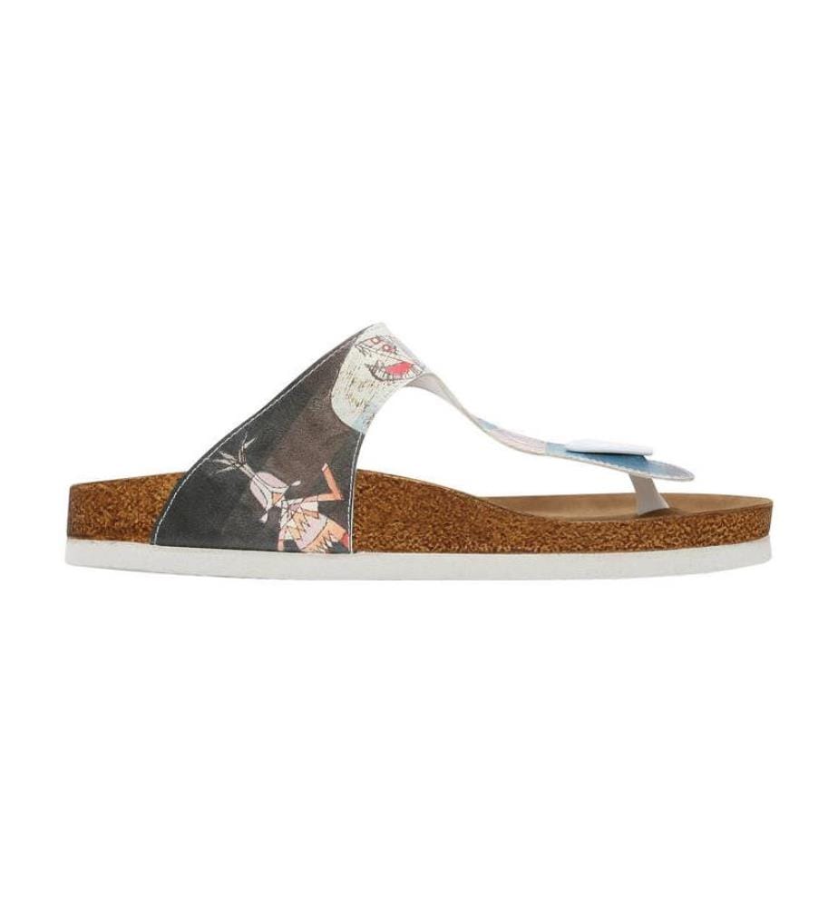 Flip-Flops Yabara with Fish - Mehrfarbig