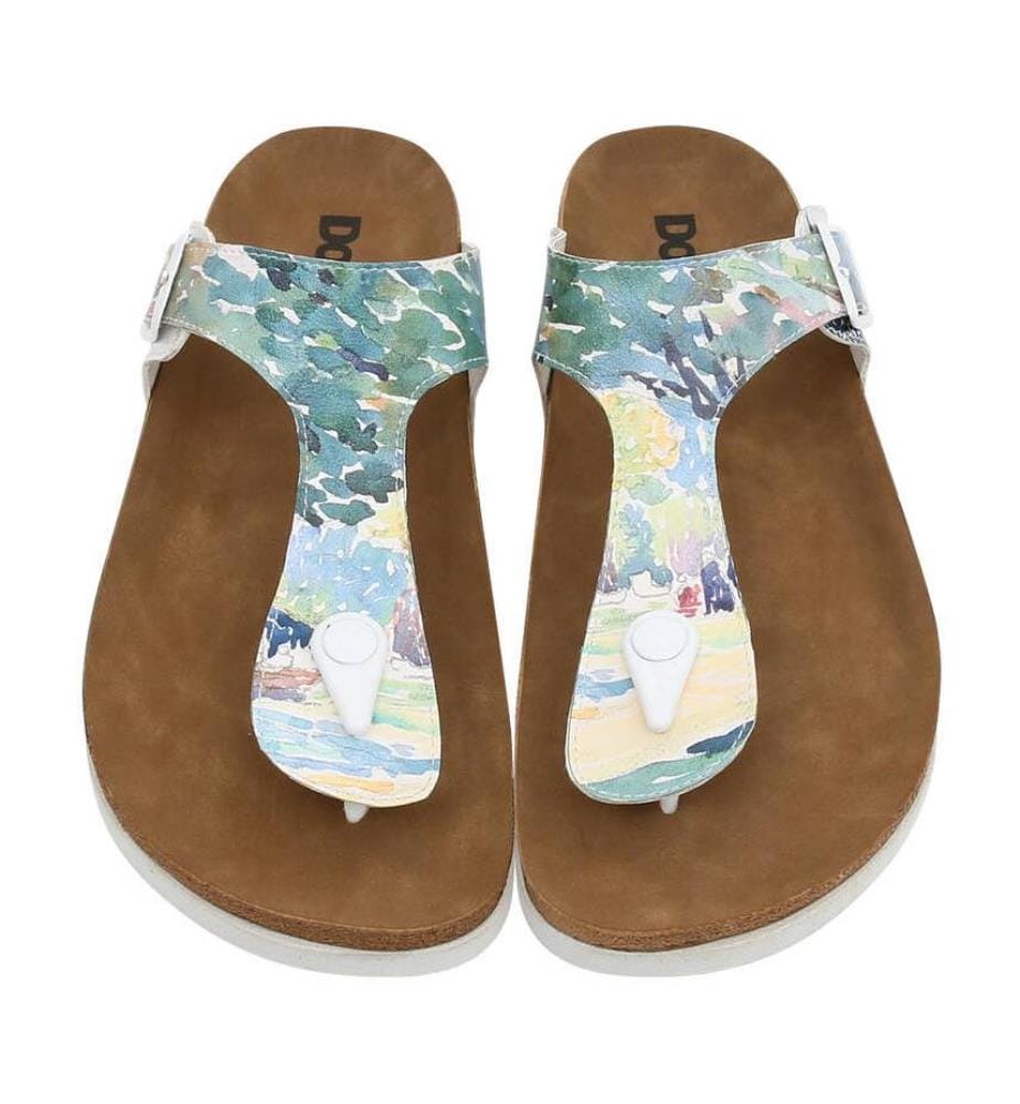 Flip-Flops Colors of Patterns - Multicolor