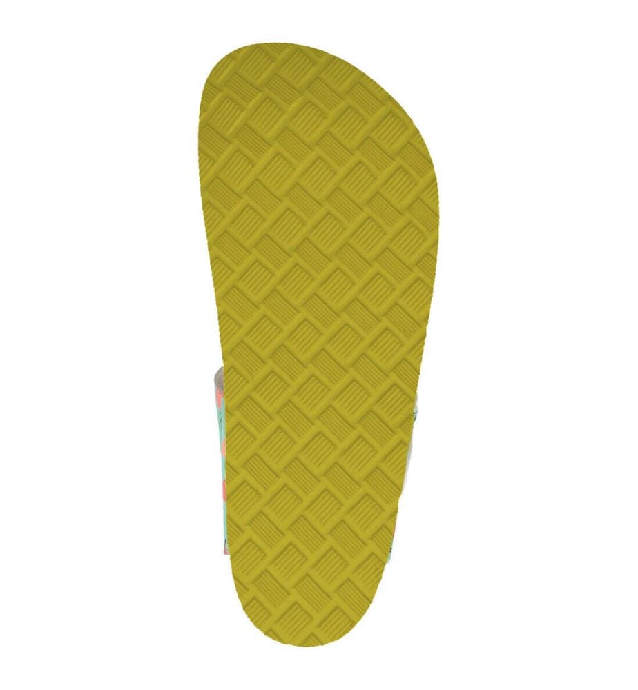 Flip-Flops Die Entstehung des Collage-Motivs - Multicolor