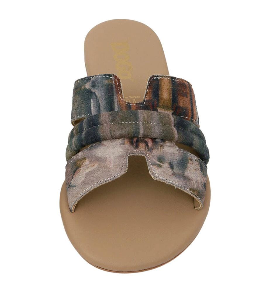 Pantoletten Ballerinas Motiv - Multicolor