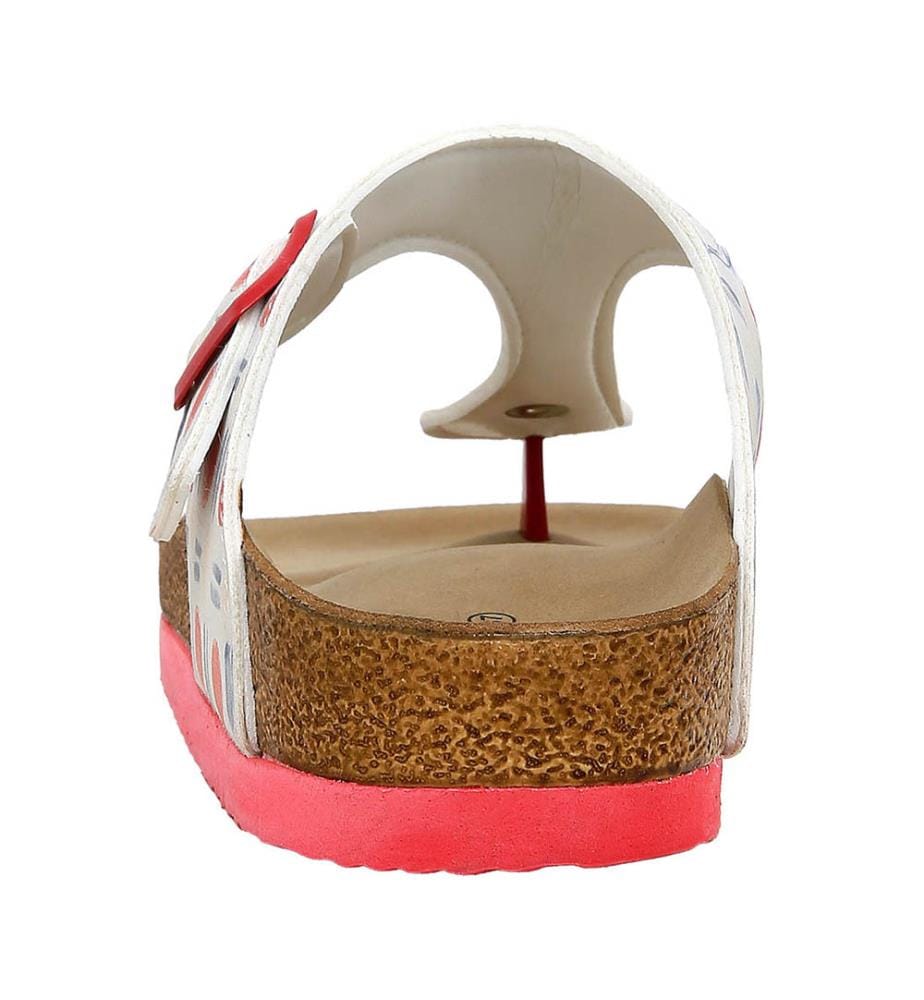 Flip-Flops Roter Fisch Blauer Fisch Tasarim - Multicolor