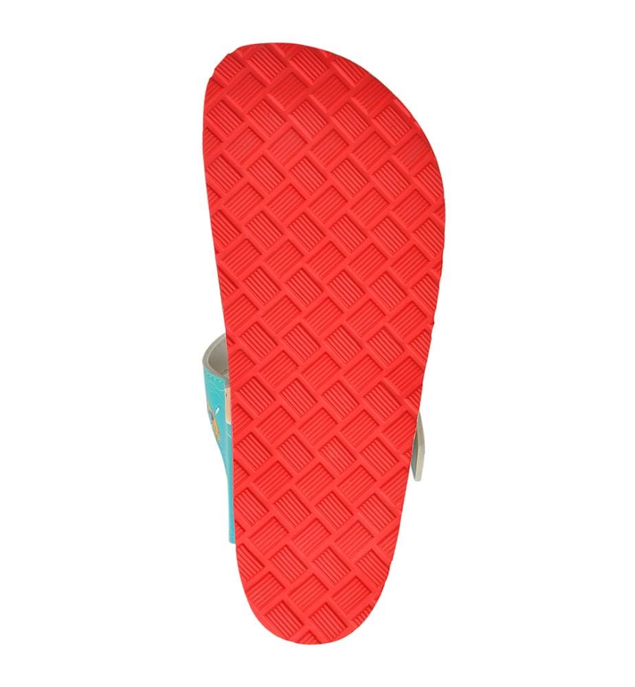 Flip-Flops Roter Fisch Blauer Fisch Tasarim - Multicolor