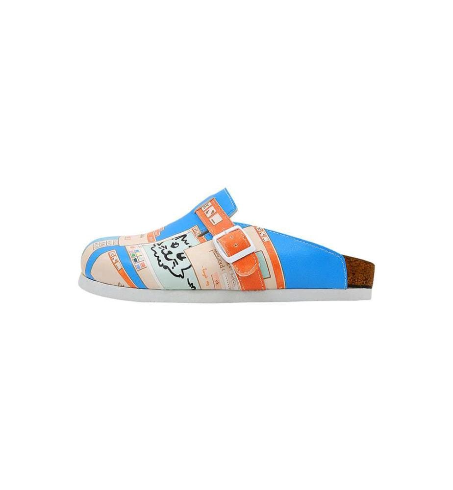 Vegane Leder Pantoffeln Multicolor - Fehlercode