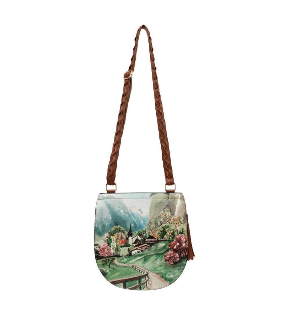 Sac à Main en Cuir végétal - Alpine Meadows Design - Multicolor