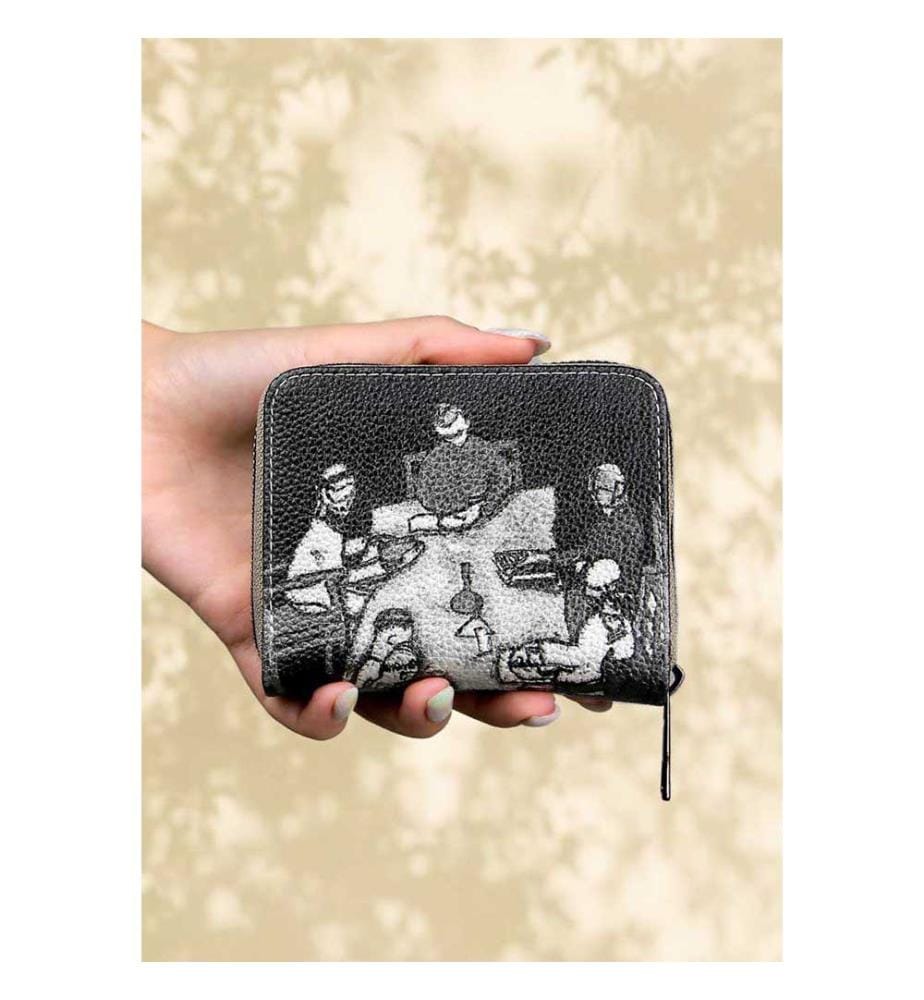 Brieftasche Supper - Schwarz