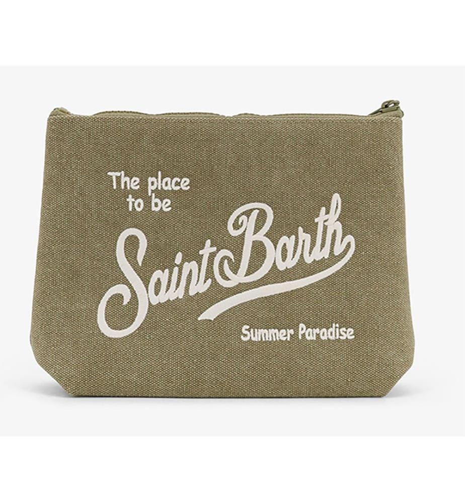 Pochette en toile Aline - Vert