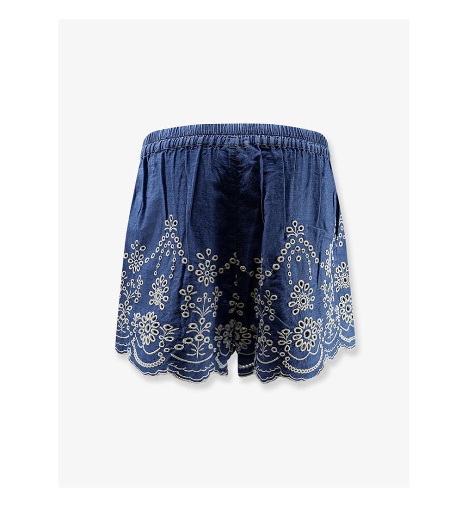 Amani Cottton Shorts - Blau