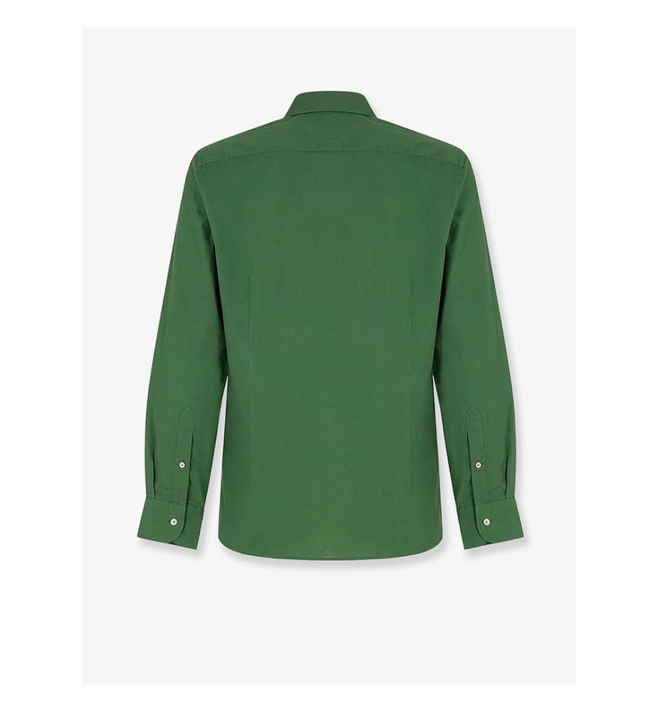 Chemise en coton Ice avec logo brodé sur le devant - Militaire