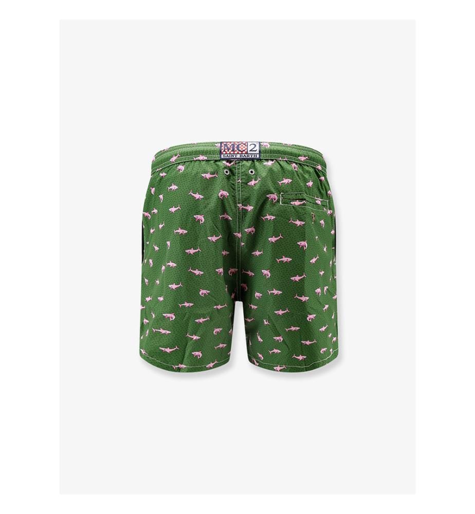 Maillot de bain en matière recyclée - Vert