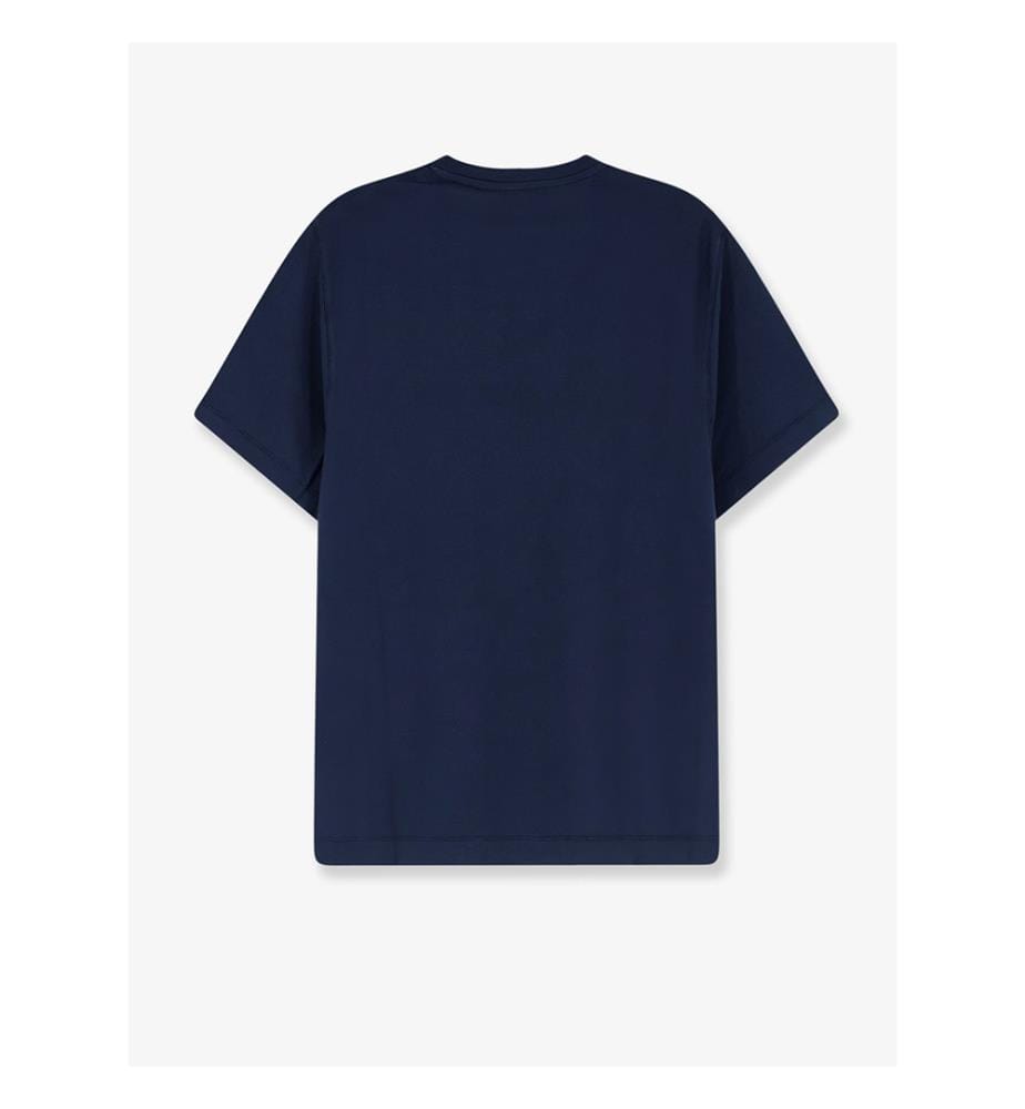Orson Baumwoll-T-Shirt - Blau