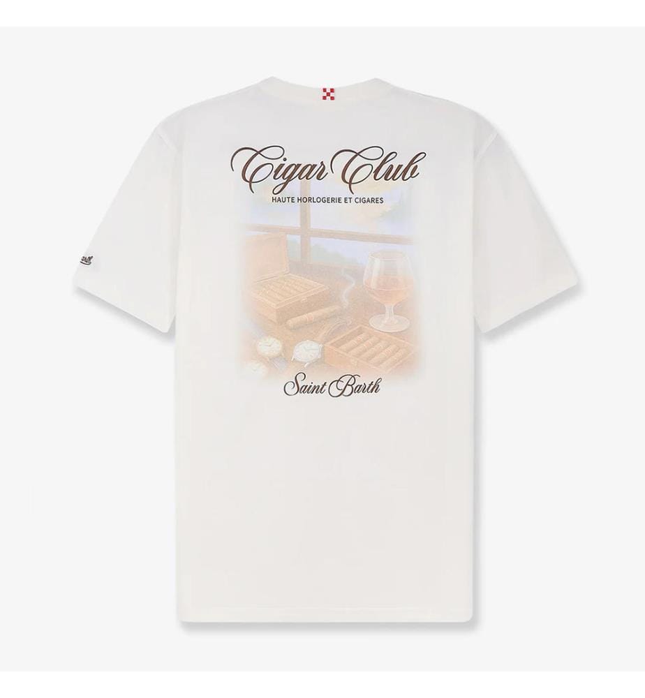 T-shirt en coton bio Portland - Blanc