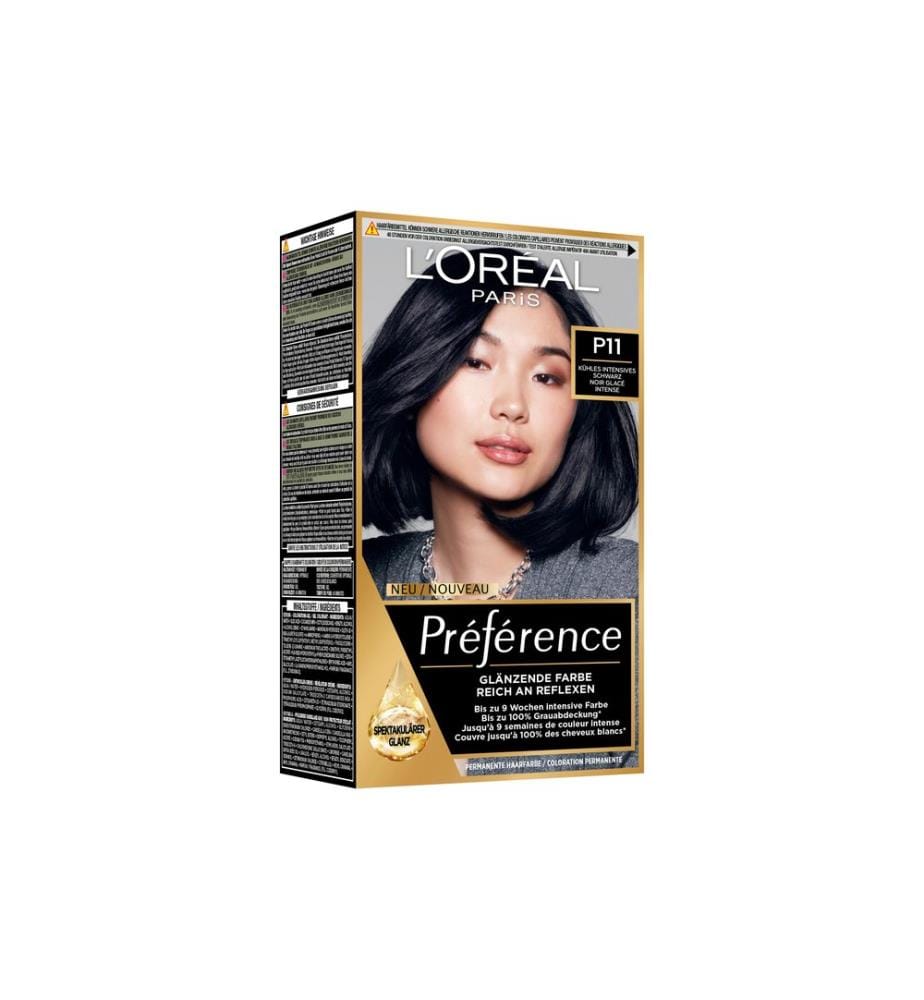 L'Oréal Paris - Préférence P11 Kühles Intensives Schwarz/Noir glacé intense