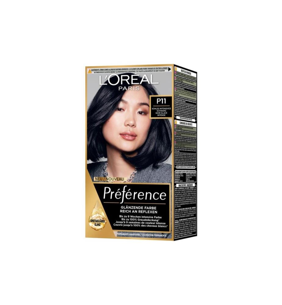 L'Oréal Paris - Préférence P11 Kühles Intensives Schwarz/Noir glacé intense
