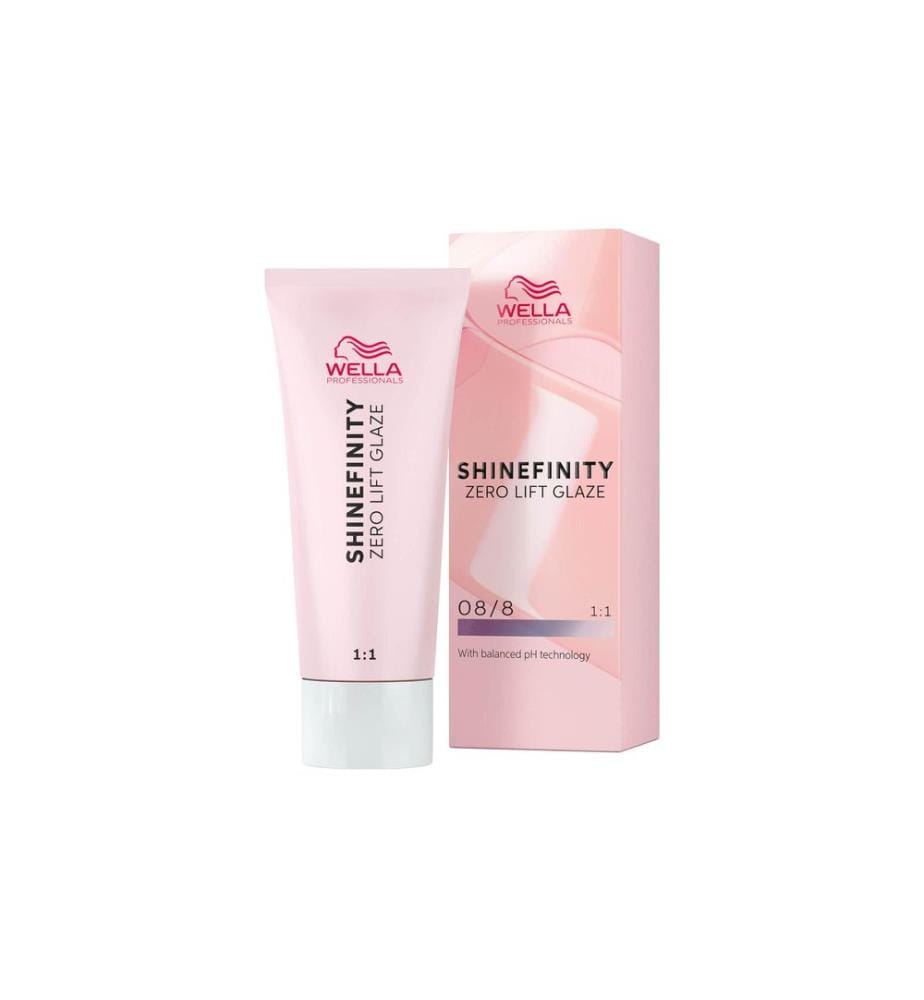 wella - Haartönung Shinefinity Zero Lift Glaze 08/8 Blue Pearl 60 ml