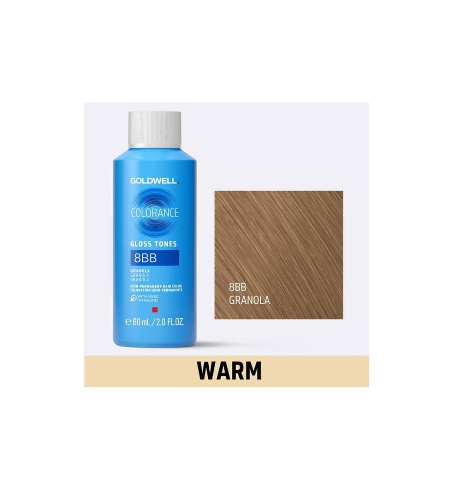 GOLDWELL - Haartönung Colorance Gloss Tones 8BB Granola 60 ml