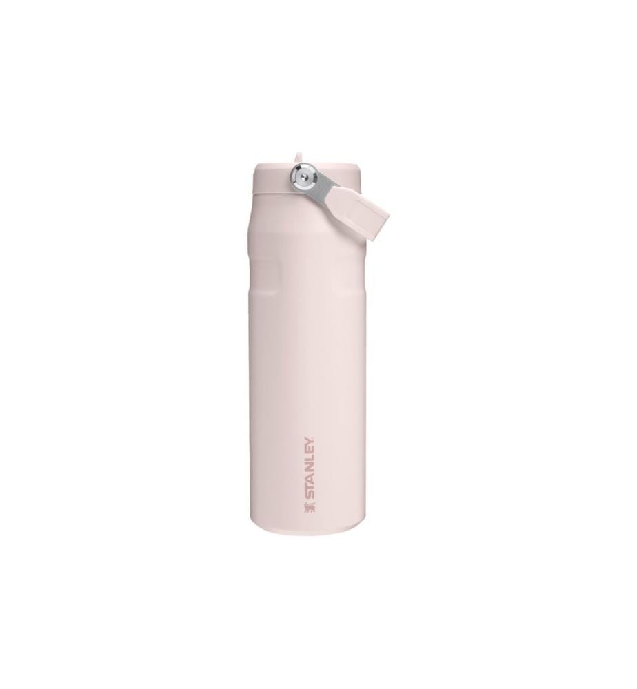 Stanley 1913 - Bouteille isotherme IceFlow Bottle Flip Straw 700 ml, Rose