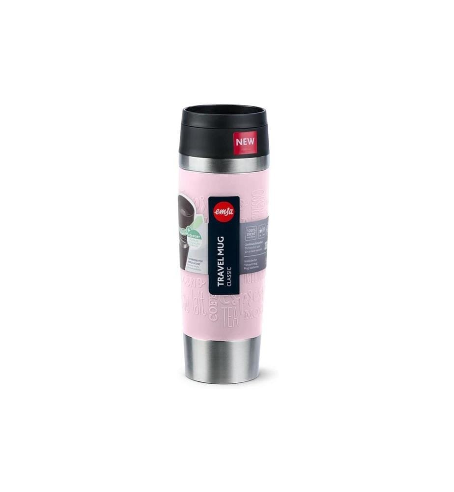 EMSA - Gobelet isotherme Classic 500 ml, Rose