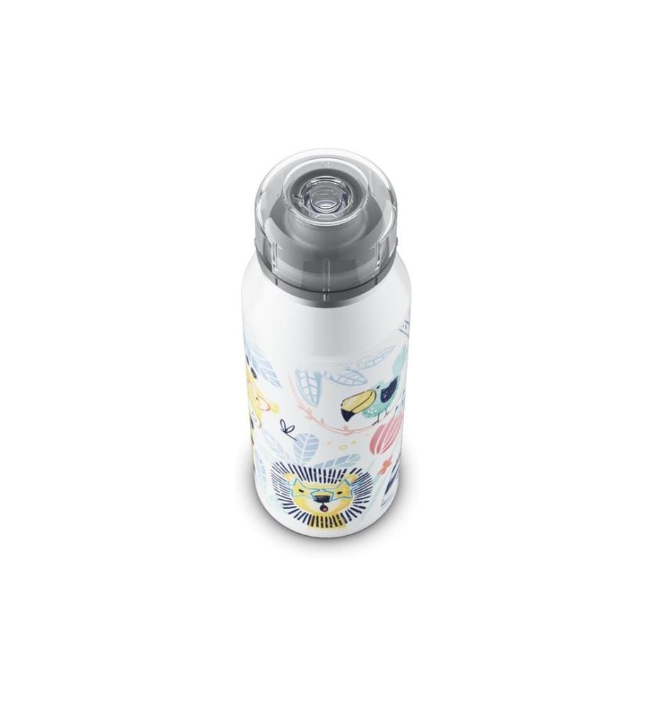 Alfi - Thermosflasche Kids Crazy Jungle 350 ml, Weiss