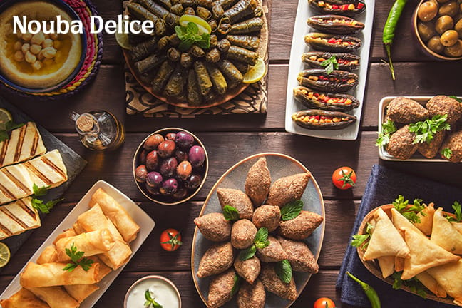 Orientalisches 3-Gang-Mezze-Dinner