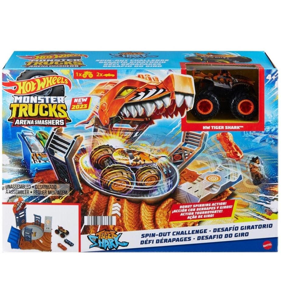 Hot Wheels Monster Trucks Halbfinale Shark Spin