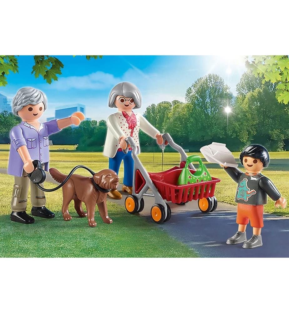 70990 - Playmobil City Life - Grosseltern Mit Enkeln