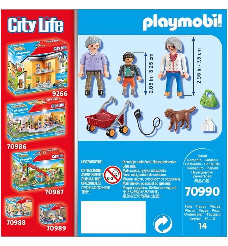 70990 - Playmobil City Life - Grosseltern Mit Enkeln