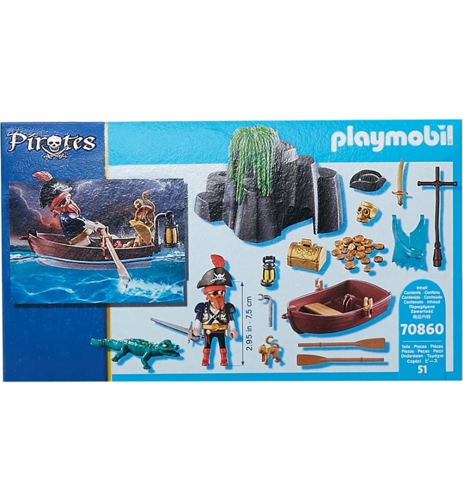 70860 Playmobil Die Piraten-Schatzsuche