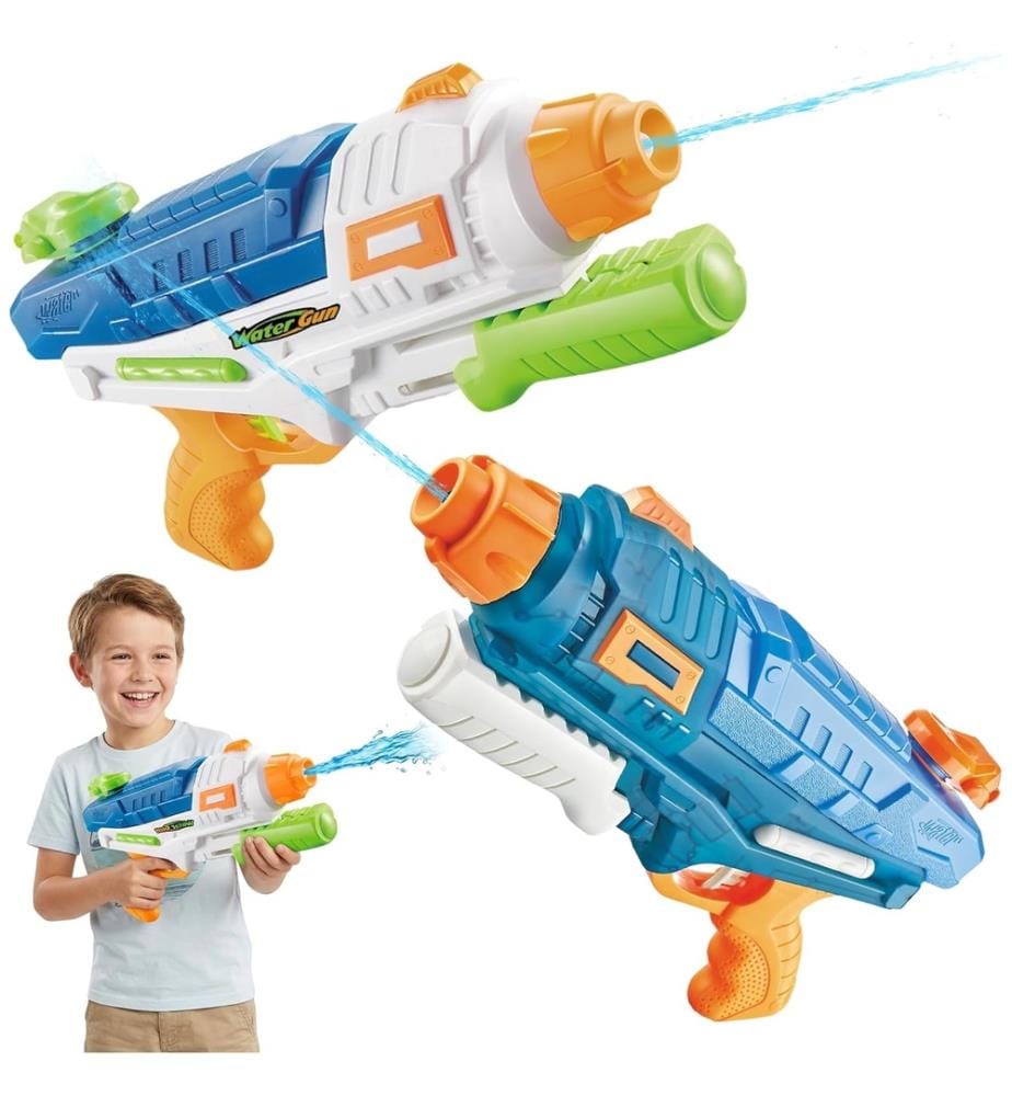 Pistolet 46cm Flash, avec pompe et 2 jets
