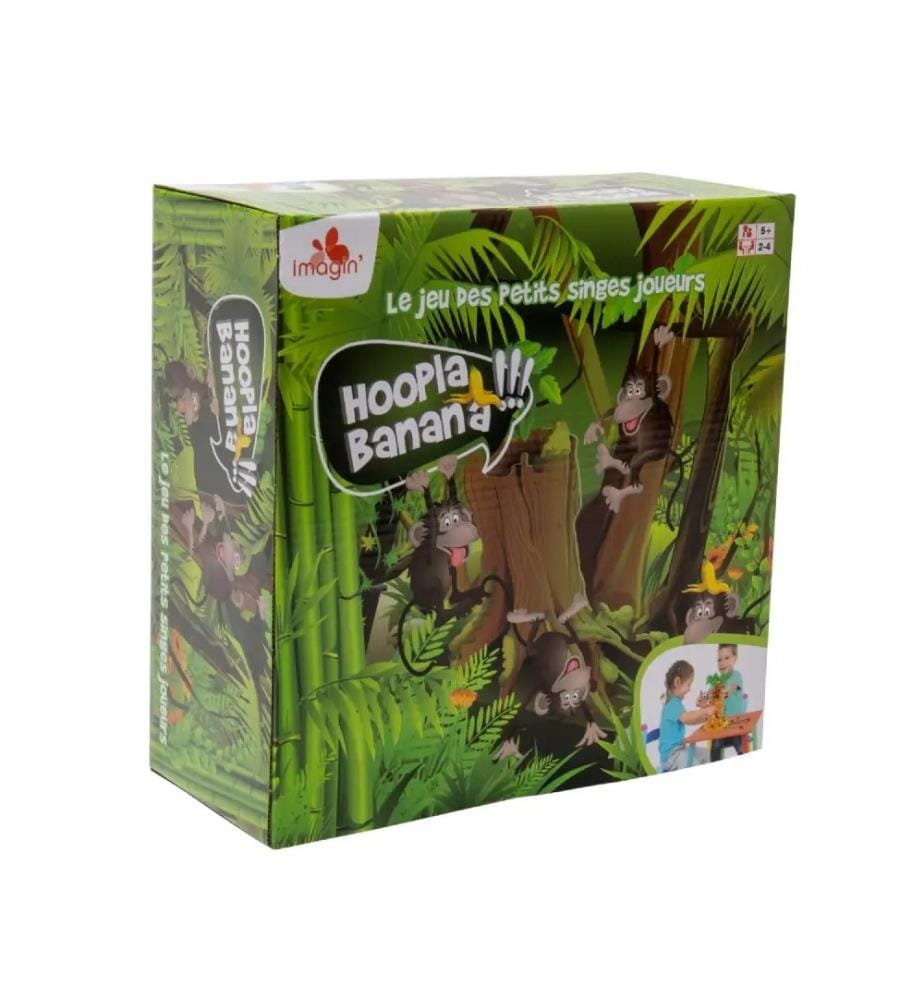 Hoopla Banana board game: the monkey game 27x27x12cm