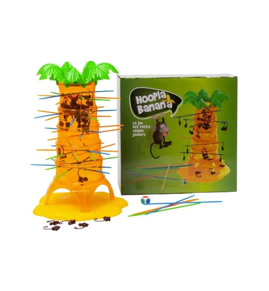 Hoopla Banana board game: the monkey game 27x27x12cm